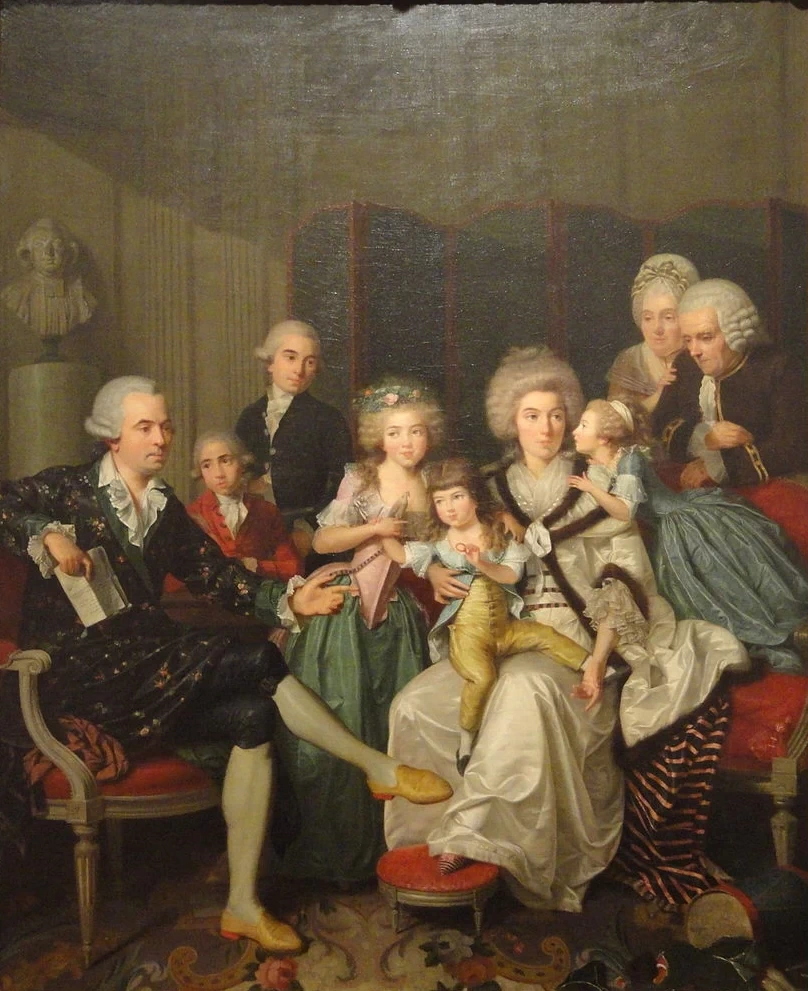 Ritratto di famiglia, 1789 - Museum of Fine Arts, Springfield